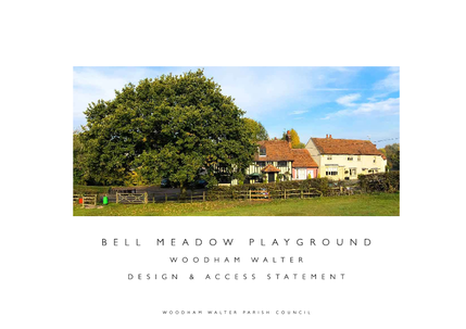 Bell Meadow playground design and access statement