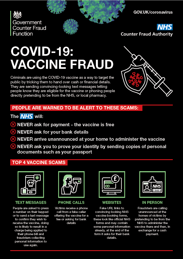 vaccine fraud Poster