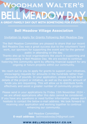 Bell Meadow Day Grants