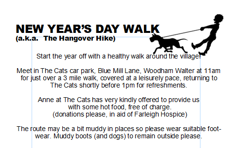 New Year's Day Walk