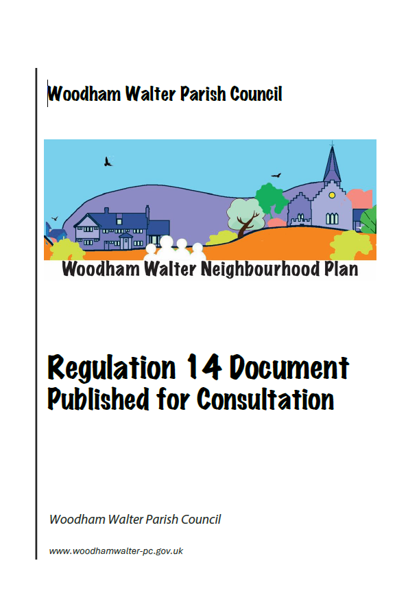 A PDF document of the Woodham Walter Neighbourhood Plan - Regulation 14 Public Consultation